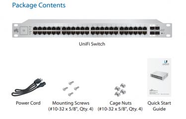 UniFi Switch - 48 poort, 500W