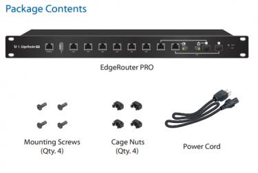 Out of the box/ gebruikt - EdgeRouter Pro - 8 port router + 2 SFP