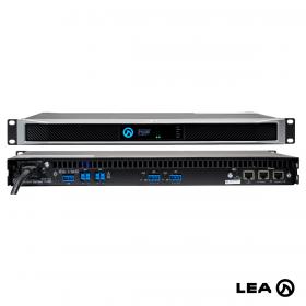 LEA Connect Series 352, 2-Channel, 350w, 70v/100v Amplifier, 1U.