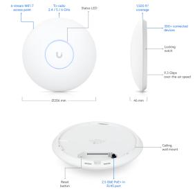 UniFi U7 Pro, 5-pack